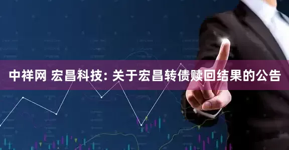 中祥网 宏昌科技: 关于宏昌转债赎回结果的公告