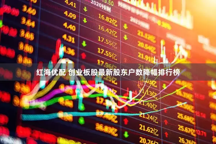 红海优配 创业板股最新股东户数降幅排行榜